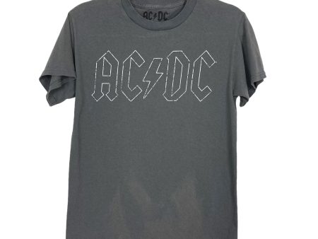 ACDC Graphic Distressed Tee- Size S (see notes) For Cheap