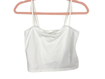 Abercrombie & Fitch White Cropped Cami- Size S Online