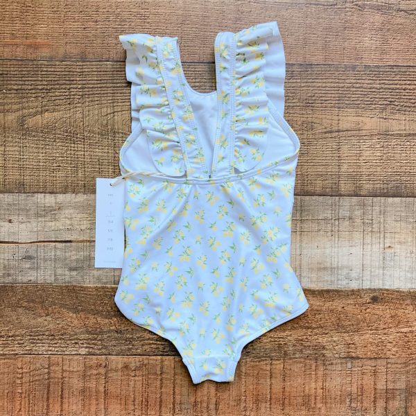 Minnow Lemon Print Ruffle One Piece NWT- Size 2T (sold out online) Online now