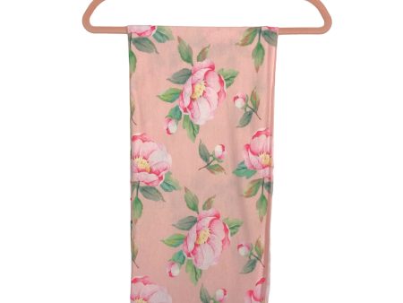 Toby Pink Floral Swaddle Blanket Sale