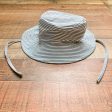 H&M Blue and White Striped Quick Dry Sun Hat- Size 2-3Y Online now