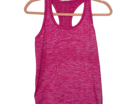 Lululemon Heathered Pink Racerback Tank- Size ~S (see notes) Fashion