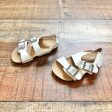 Old Navy White Buckle Sandals- Size 6-12M (see notes) For Discount