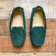 Janie & Jack Green Suede Loafers- Size 10 (Brand New Condition) Online