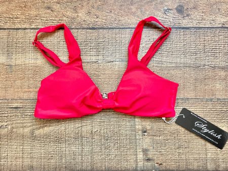 Stylish Swimwear Red Padded Bikini Top NWT- Size S Fashion