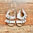 Old Navy White Buckle Sandals- Size 6-12M (see notes) For Discount