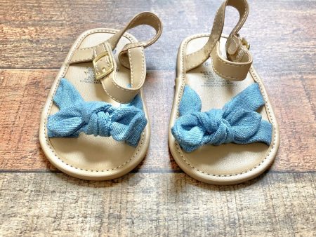 Baby Gap Denim Bow Sandals- Size 6-12M Online