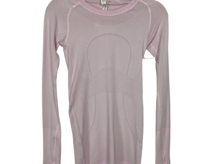 Lululemon Blush Pink Swiftly Tech LS Crew Top NWT- Size 4 (sold out online) Online Sale