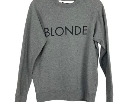 Brunette the Label Gray Blonde Sweatshirt- Size S M Online