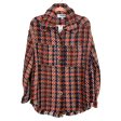 BB Dakota Steve Madden Multi Color Plaid Fringe Hem Shirt Jacket NWT- Size S (sold out online) Hot on Sale