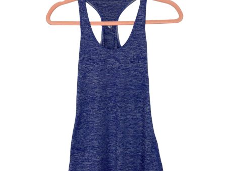 Lululemon Heathered Blue Metallic Racerback Tank- Size ~S (see notes) Hot on Sale