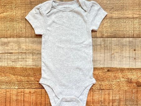 Cloud Island Heathered Gray Onesie- Size 12M Hot on Sale