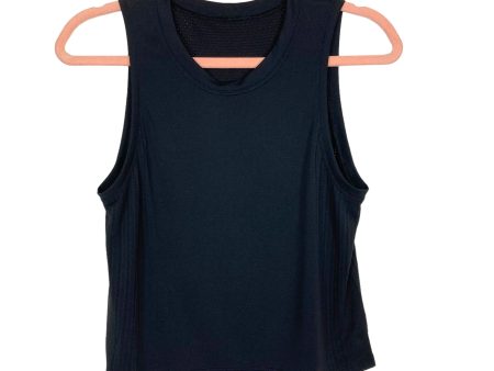 Lululemon Black Mesh Tank- Size ~XS (see notes) Online now